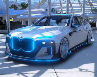 Custom BMW M7 Mansory: Animated FiveM Car