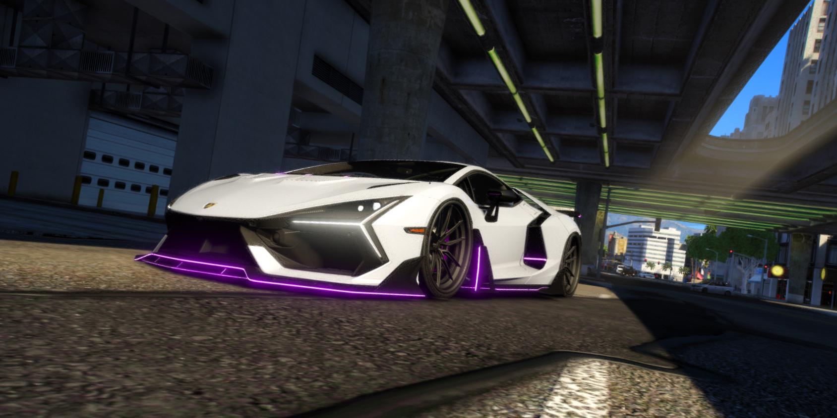 Custom Lamborghini Revuelto: Animated FiveM Ready Supercar (Instant Download)
