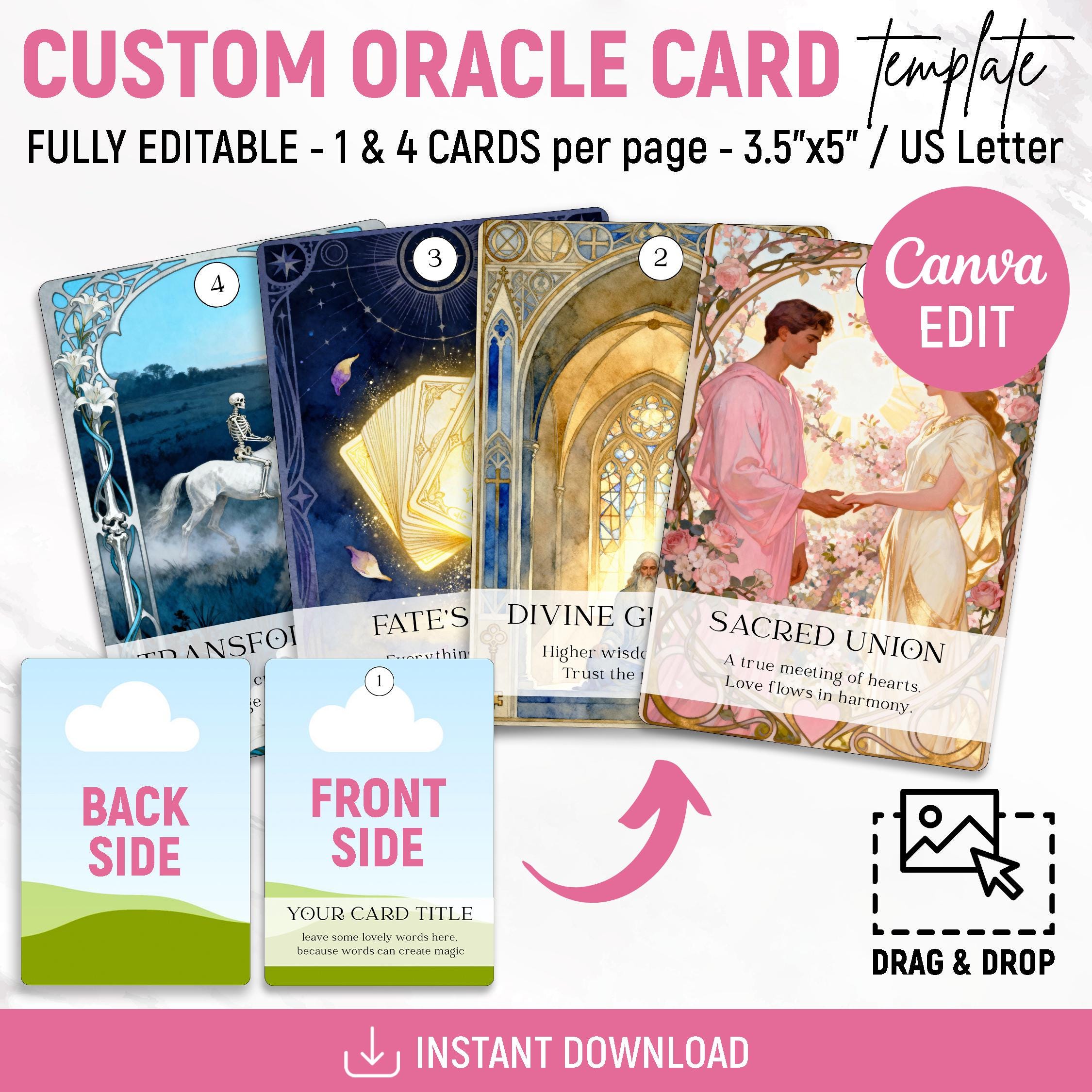 Oracle cards - Etsy 日本