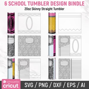 Teacher Tumbler Design Svg BUNDLE, Tumbler Wrap Design, 20oz Skinny Tumbler Wrap, Burst Tumbler Svg, School Tumber, Glitter, Sublimation