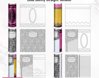 Teacher Tumbler Design Svg BUNDLE, Tumbler Wrap Design, 20oz Skinny Tumbler Wrap, Burst Tumbler Svg, School Tumber, Glitter, Sublimation