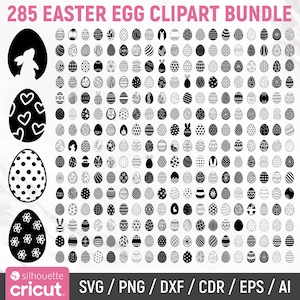 Huevos de Pascua Svg, Huevos Svg, Pascua Svg, Feliz Pascua Svg, Archivo de corte de huevo de Pascua, Clipart de huevos de Pascua, Silueta de huevos, Png, Descarga instantánea
