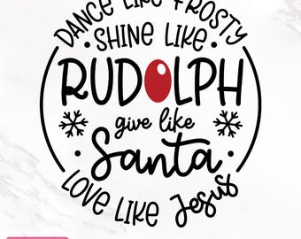 Dance Like Frosty Svg, Funny Christmas Svg, Christmas Shirt Svg, Love Like Jesus Png, Holiday Svg, Svg Files For Cricut, Instant Download