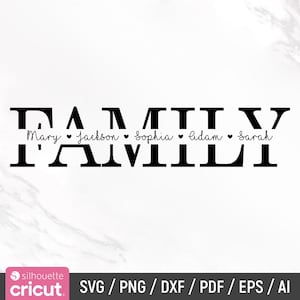 Familie geschnitten geschnitten, geschnitten, geschnitten, geschnitten, geschnitten,