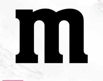 Letter M Costume Svg, Letter M Svg, Kid Costume Ideas, Halloween Costume Svg, Cut Files, Sublimation Design, Cricut, Png, Instant Download