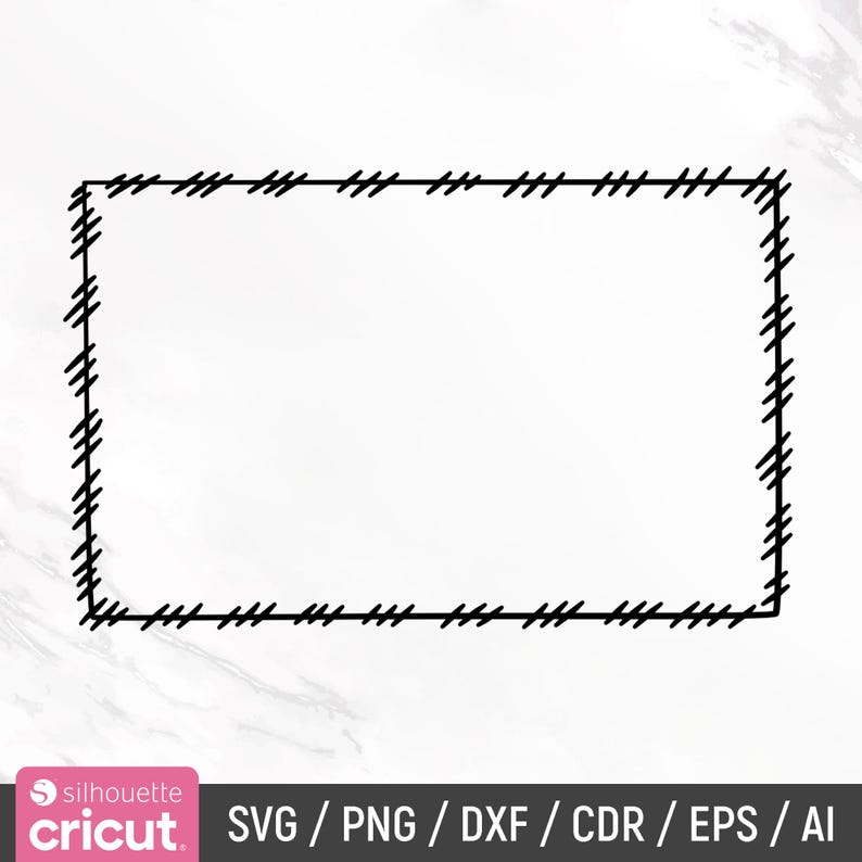 Rectangle Frame Svg Bundle, Vintage Frame Svg, Rectangle Svg, Geometric ...