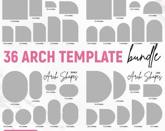 Bundle Arch Svg, modèle de faire-part de mariage Arche, Svg arche Boho Chiara, Svg signe arche, Svg forme arche, Arche inviter, bricolage, téléchargement immédiat