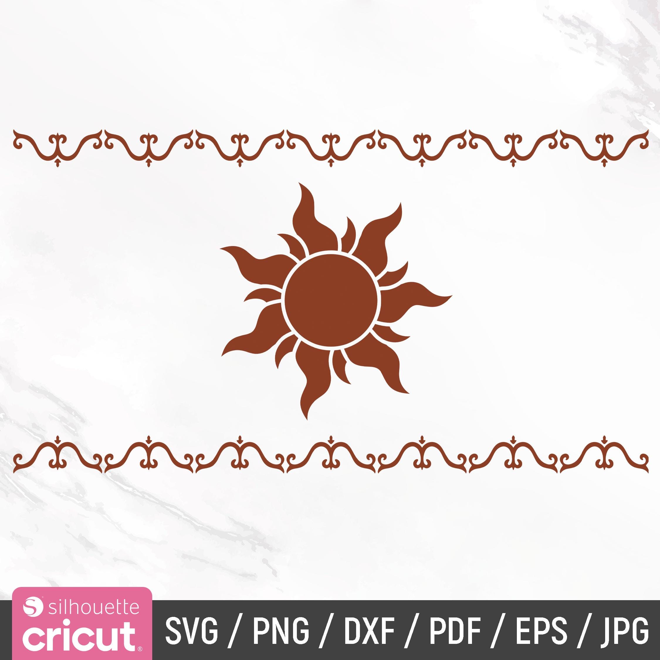 Lantern Template, Sun Lantern Svg, Princess Sun Svg, Tangled Lantern ...