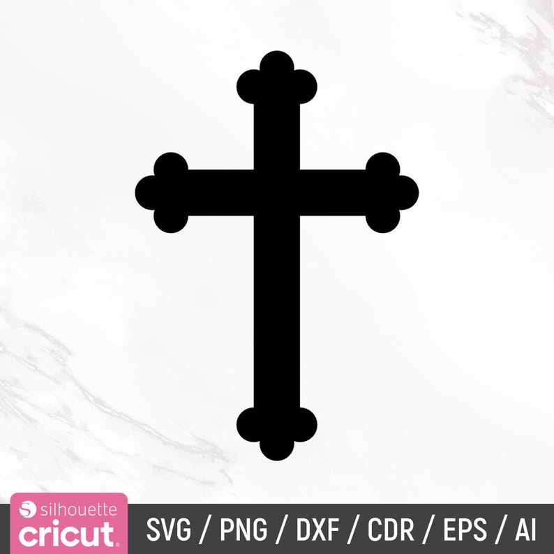Cross Svg, Cross Clipart, Christian Svg, Catholic Svg, Jesus Cross Svg ...
