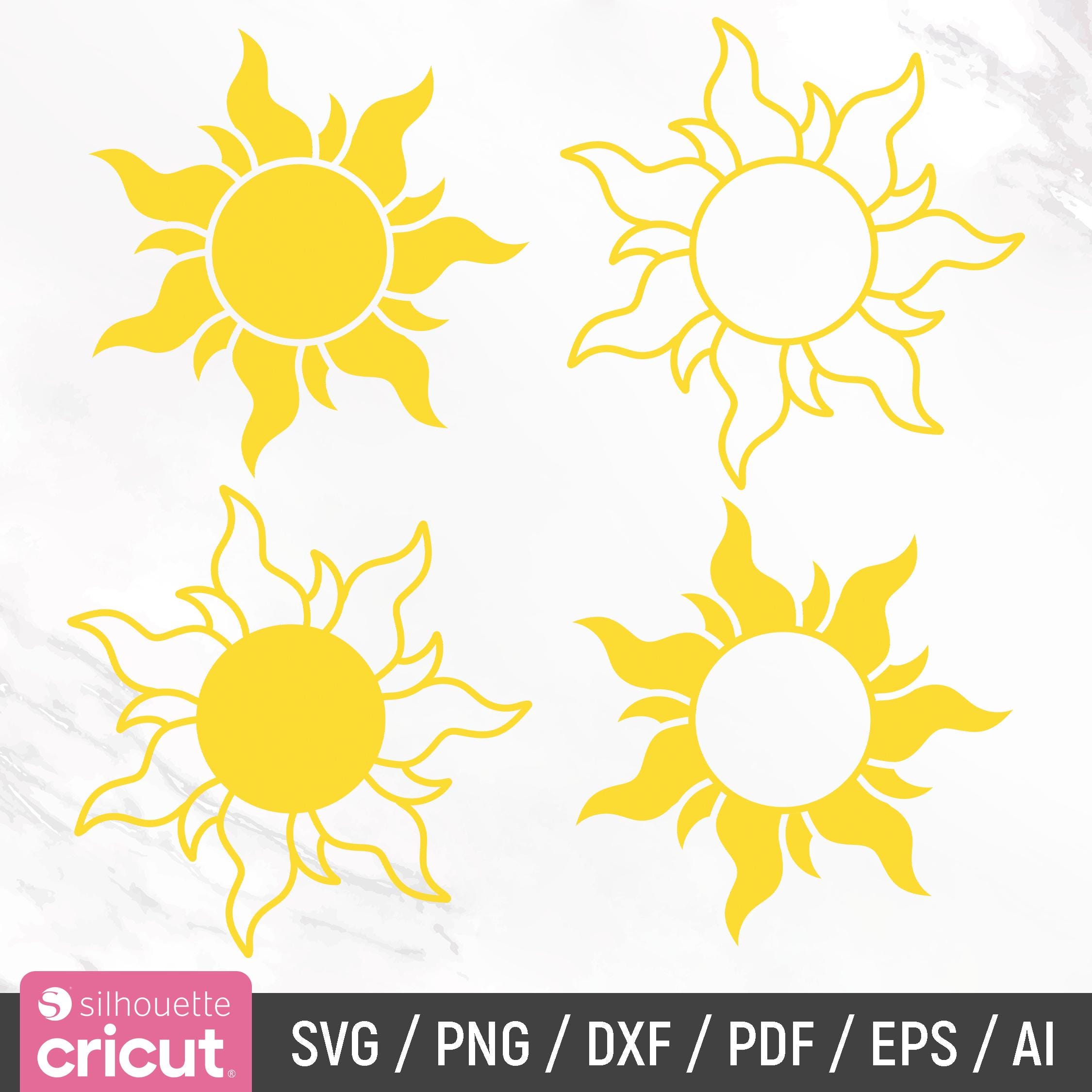 Sun Svg, Sun Cut File, Sun Clipart, Sunshine Svg, Summer Svg, Sun  Silhouette, Sunrise Svg, Boho Sun Svg, Sun Vector, Png, Instant Download, image size:2250x2250