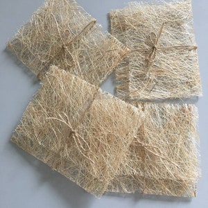 Sacchetti per bomboniere ecologici, sacchetti regalo per matrimoni, sacchetti rustici naturali, sacchetti per caramelle e gioielli, sacchetti per bomboniere fatti a mano