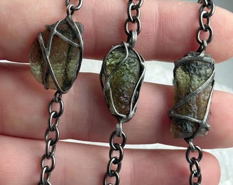 Moldavite, moldavite bracelet, genuine moldavite 1 g, meteorite, crystal bracelet, meteorite, moldavite talisman, moldavite crystal, LDG