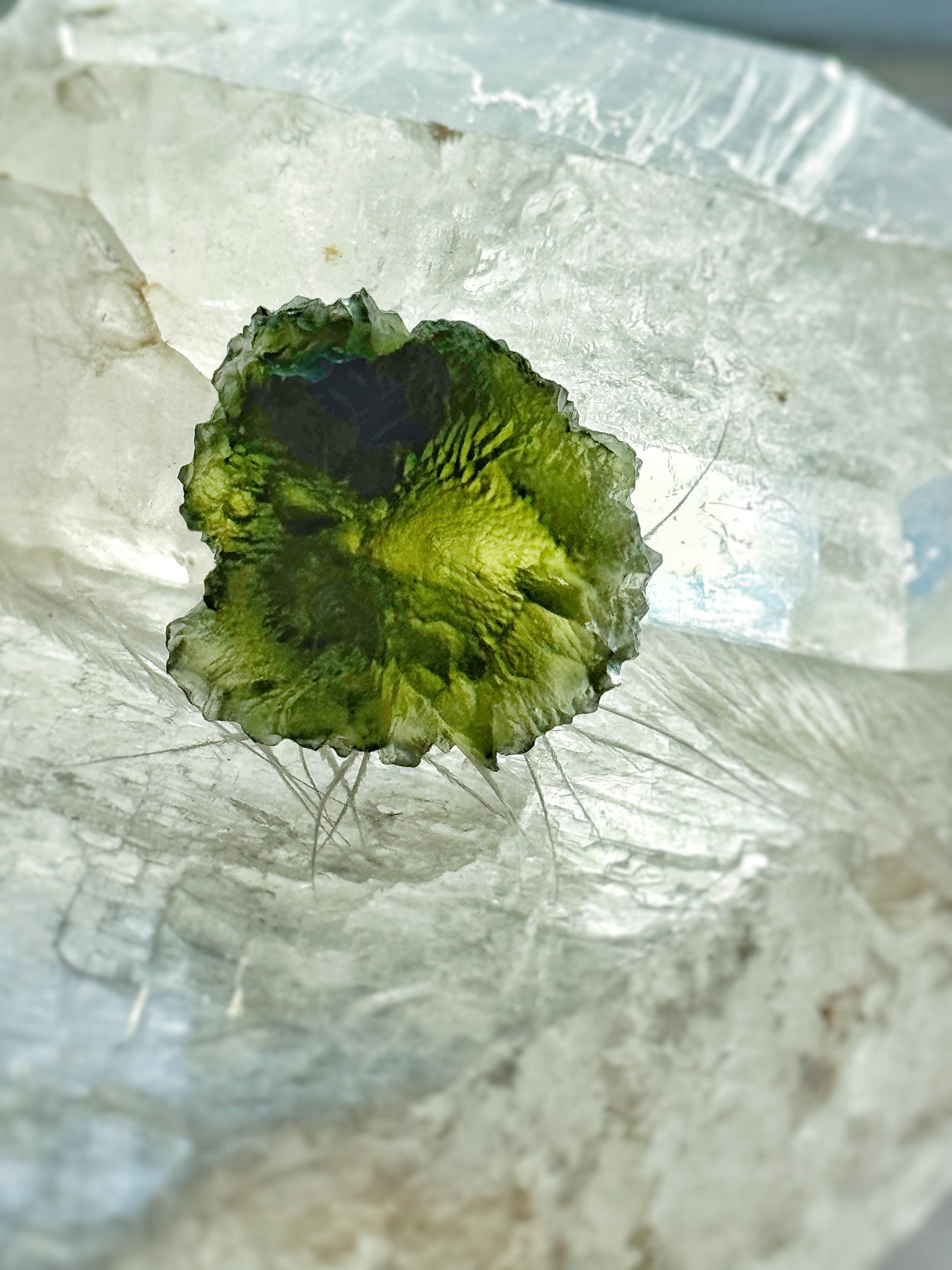 moldavite, moldavite 5,9 g, meteorite, moldavite talisman, certified moldavite, moldavite crystal, real moldavite, LDG, vintage