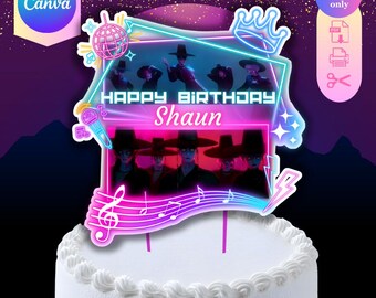 Set Da 25 Topper Per Torta K-Pop's Dem-ons H-Hunters – Decorazione Compleanno Per Bambini E Ragazzi, Ideale Per Feste A Tema E Anniversari
