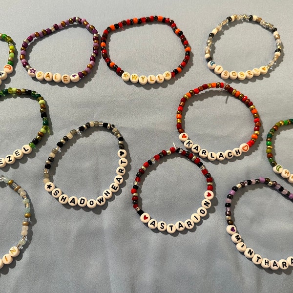 Baldur’s Gate  Friendship Bracelets