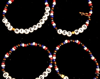 Bracelets de l'amitié Les Misérables