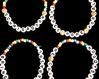 Pulseras de la amistad Schmigadoon