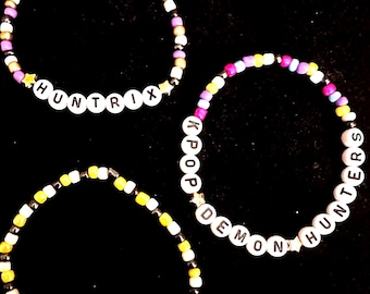 Pulseiras da Amizade de Caçadores de Demônios do KPoP