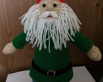 Crochet Garden Gnome Doll Pattern  (PDF Pattern)