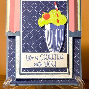 Birthday double flip card