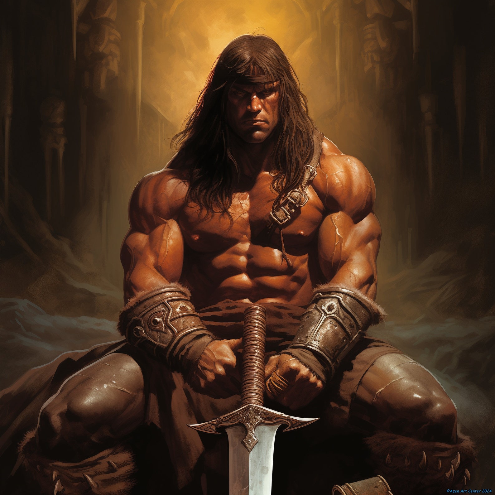 Conan the Barbarian Printable Digital Artwork - Etsy