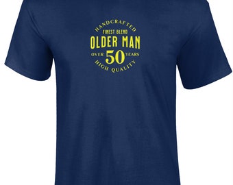 Finest Blend Older Man, old man, t-shirt for dad, fathers day, gifts for him, grumpy old man