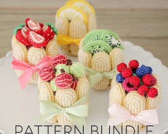 Charlotte Cakes Häkelanleitung: Food Amigurumi (NUR DIGITALE MUSTER)