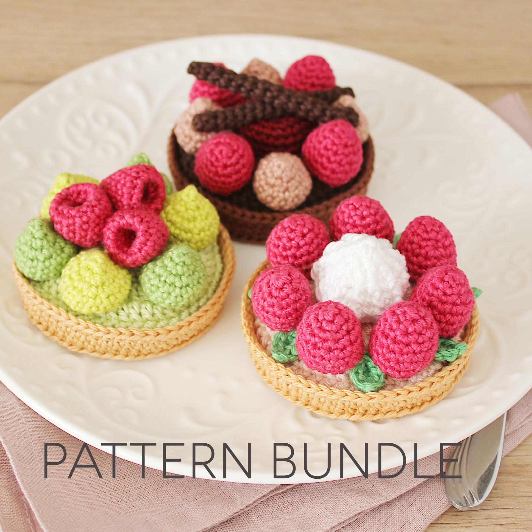 レア シェリー クロッシェ ピーチピンク ケーキプレート Crochet