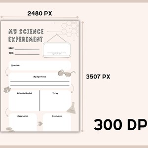 Science Experiment Worksheets Kids Science Journal Scientific Method ...