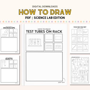 Art Class Downloads Science Lab Art Supply Coloring Sheet Kids How to Draw Worksheets Art Teacher Resources Fun Art Activities for Kids Art