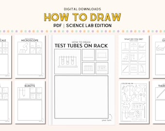 Art Class Downloads Science Lab Art Supply Coloring Sheet Kids How to Draw Worksheets Art Teacher Resources Fun Art Activities for Kids Art