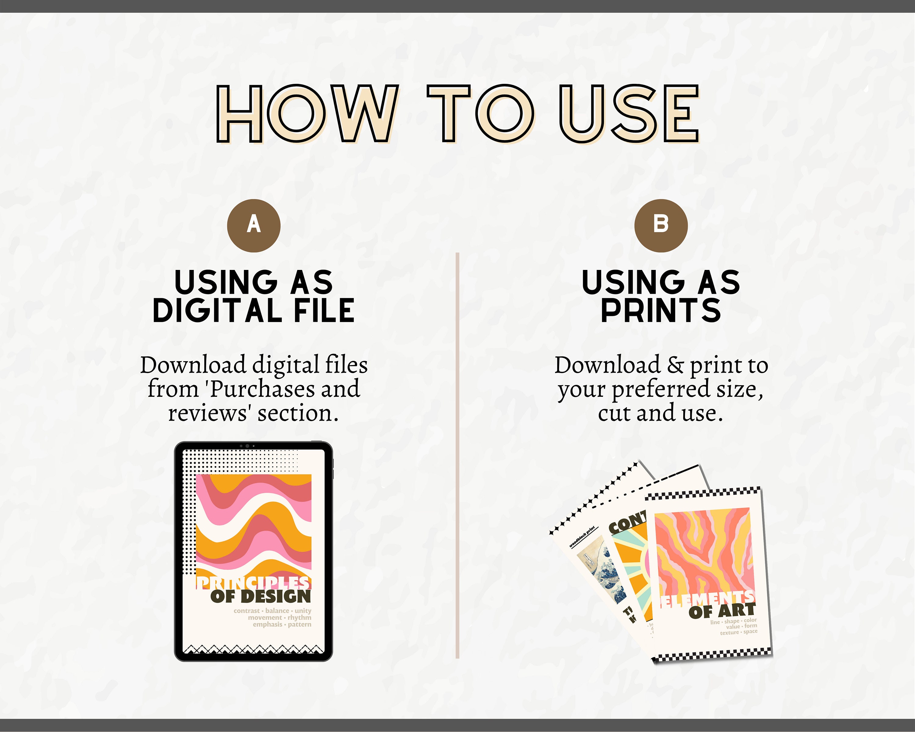 Printable Art Teacher Resource Y2k Design Material Art Class Activity ...