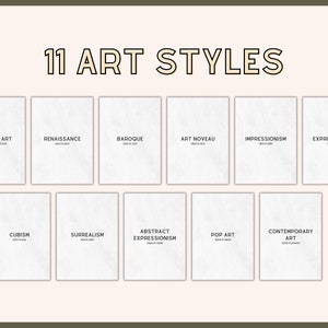 art handouts student art guide