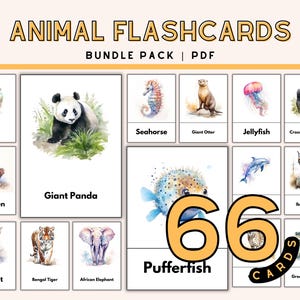Animal Flashcards Montessori Animal Flash Card Kids Printables Animals Kids Calming Corner 3 Part Cards Image Animal Rainy Day Activity