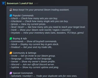 Steam Trading Card Bot