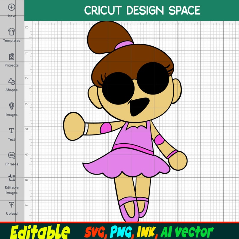 Gerald Inks Editable Stickers 98xx SVG, 98xx Girl PNG, Talking Gerald, Ink Coloring ...