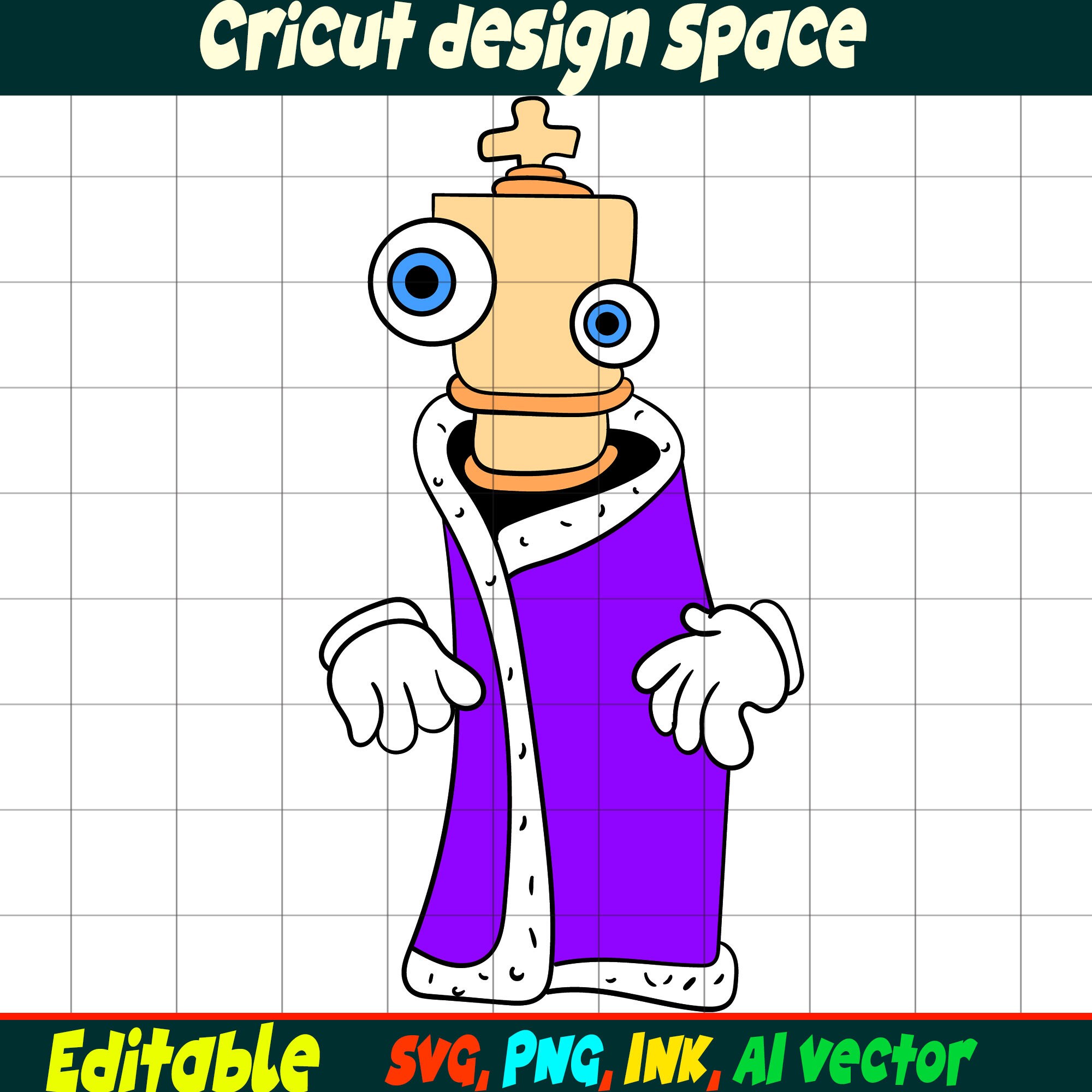 Buy Editable the Amazing Digital Circus SVG, Pomni, Gangle, Zooble ...