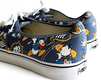Vans X Disney Donald Duck Navy Authentic Limited Edition, Rare
