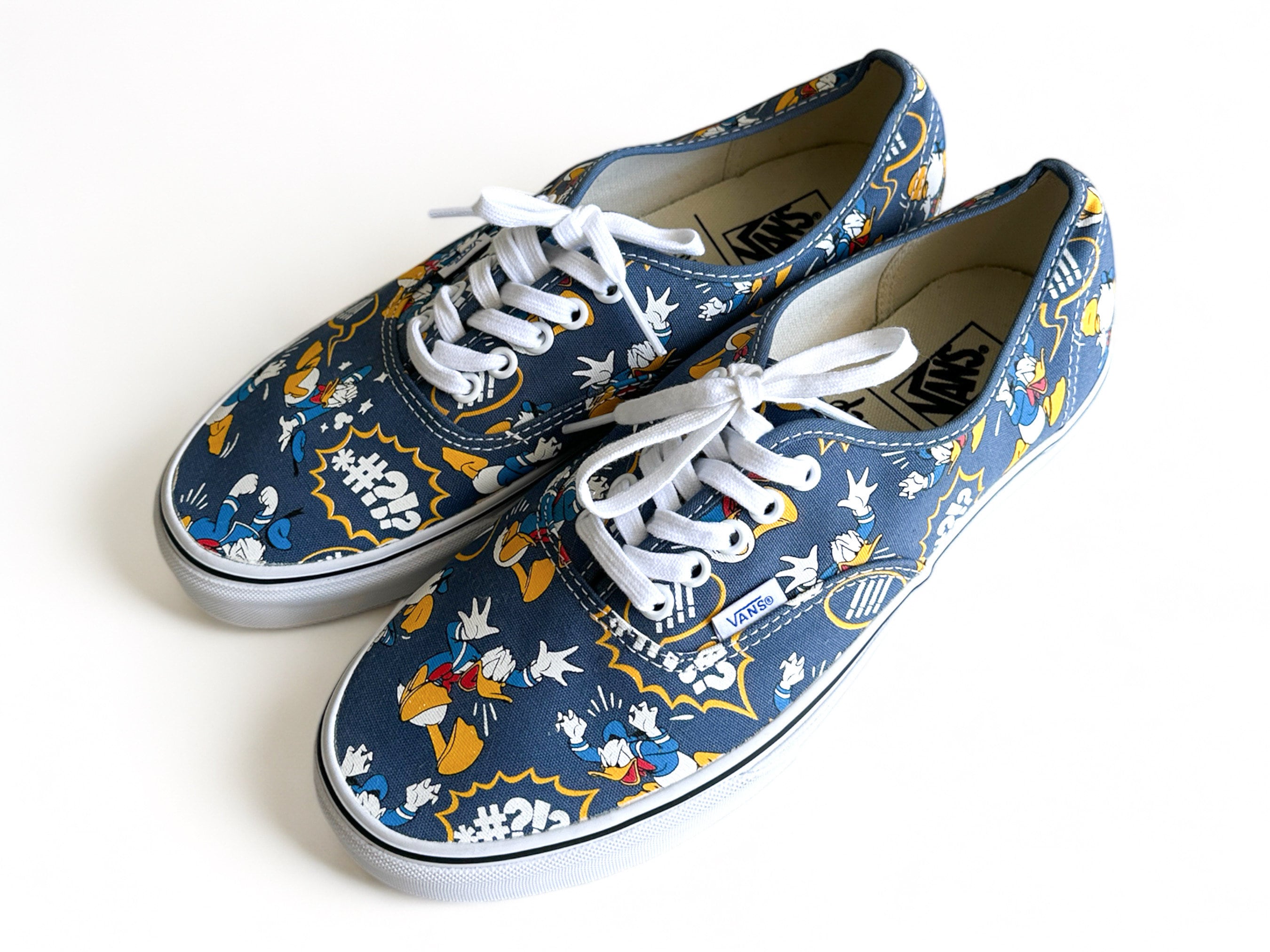 期間限定【VANS】ⅹディズニーオールドスクール Donald Duck Vans X Disney Donald Duck Navy Authentic Limited Edition