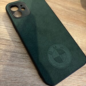 Coque de portable BMW verte pour iPhone 12 image 1