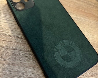 Green IPhone 12 BMW phone case