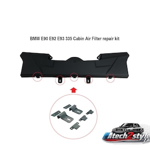Kit di riparazione del filtro dell'aria dell'abitacolo BMW E90 E92 E93 335