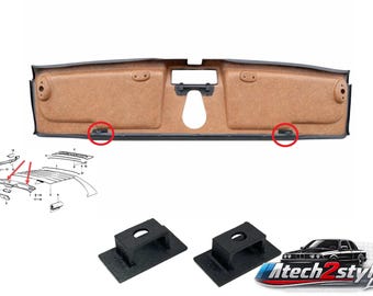 BMW E30 Headliner Clips | Front Roof Trim Retainers 2 pcs