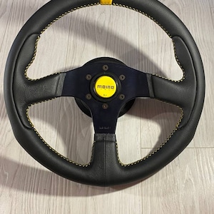 MOMO 330mm Steering Wheel for BMW E28, E30, E32, E34, E36