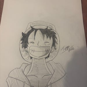 Luffy drawing