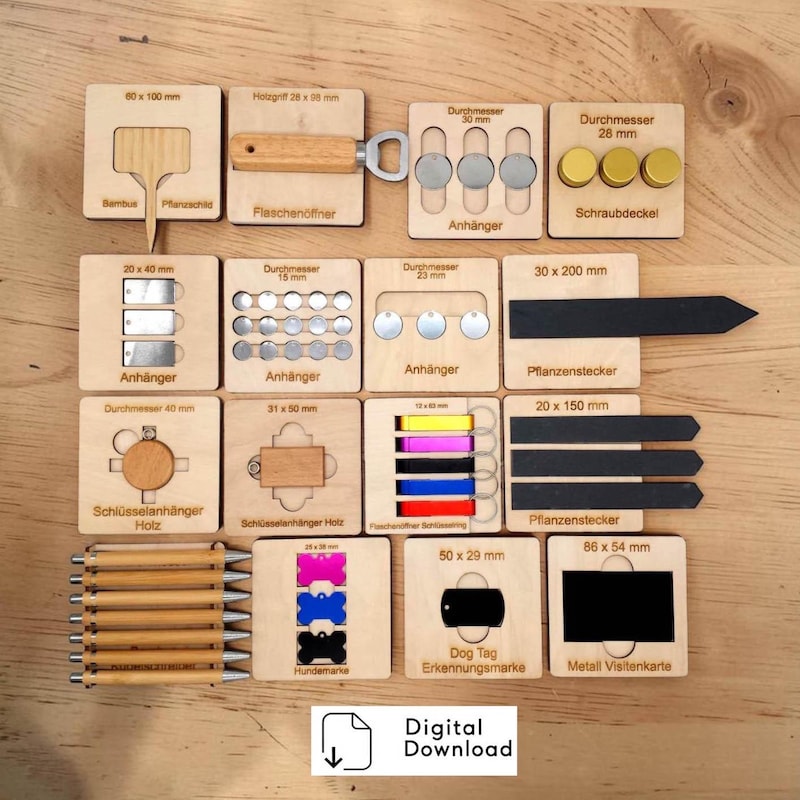 Templates Xtool Examples Xtool F2 Templates - Etsy