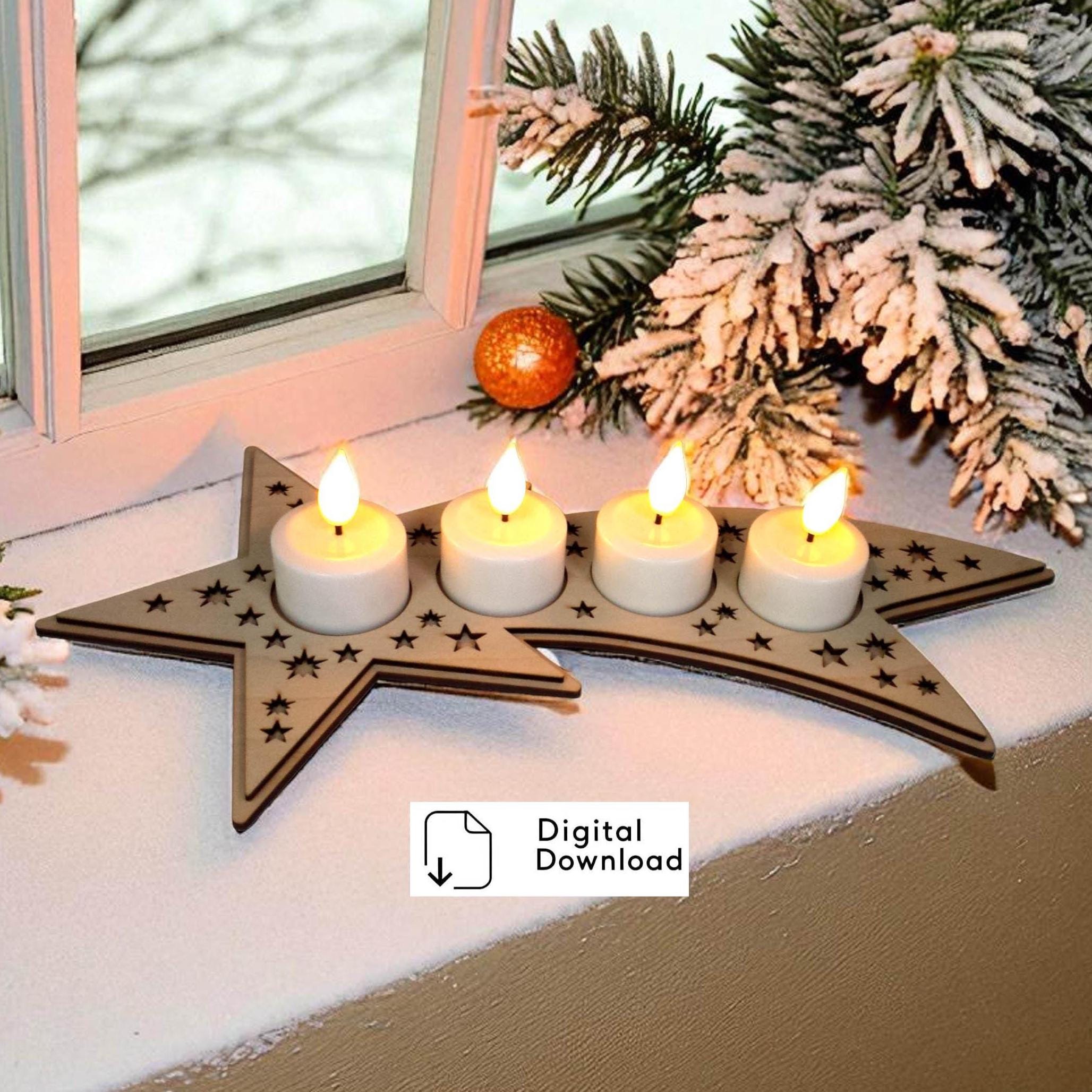 Adventskranzhalter