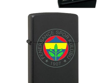 FENERBAHCE Benzin Feuerzeug mit Wunschname