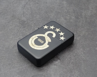 GALATASARAY Benzin Feuerzeug mit Wunschname