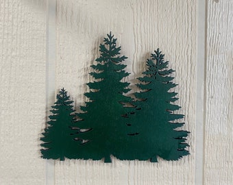 Pine tree cut out